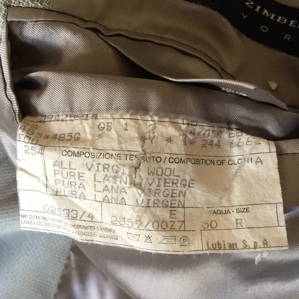 ARNOLD ZIMBERG NEW YORK | Vintage Wool Sport Coat / Blazer